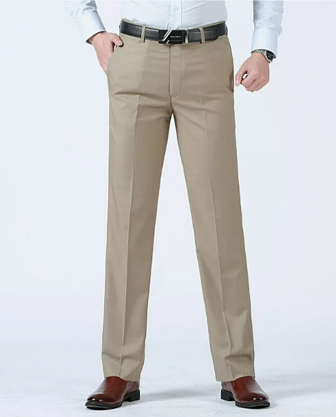 Мужские брюки прямого кроя