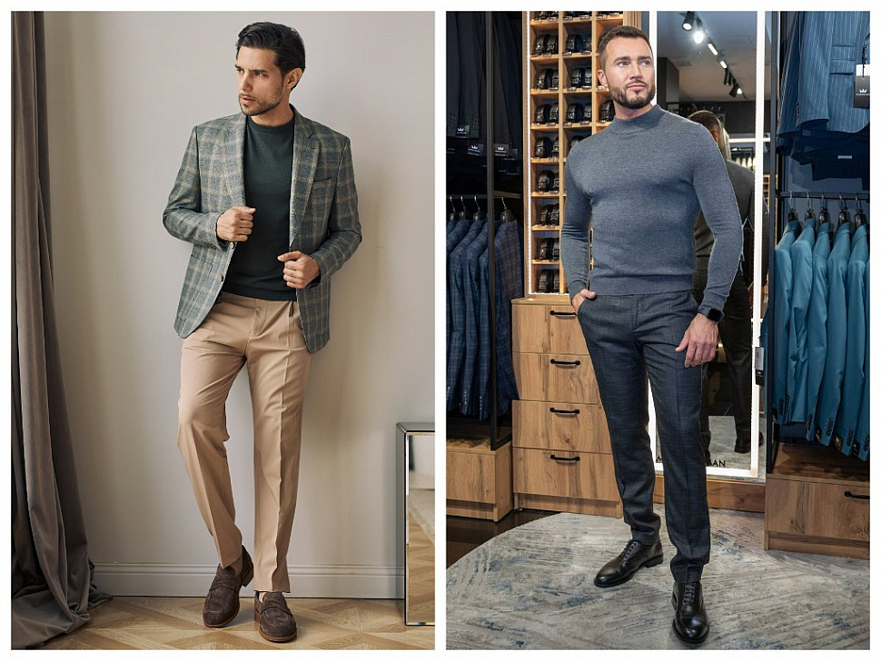 Мужские базовые брюки