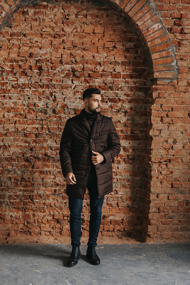 Челси с пуховиком