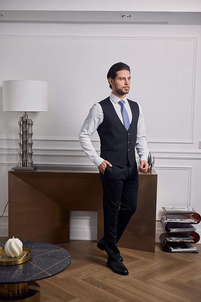 Жилет с брюками мужской