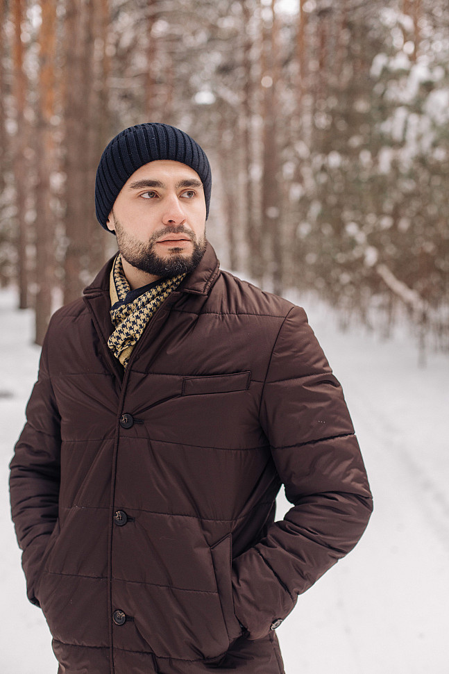 Мужской куртка зимняя