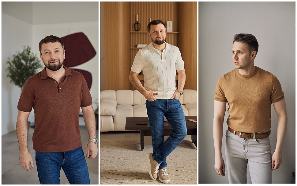 Мужские джинсы с футболкой