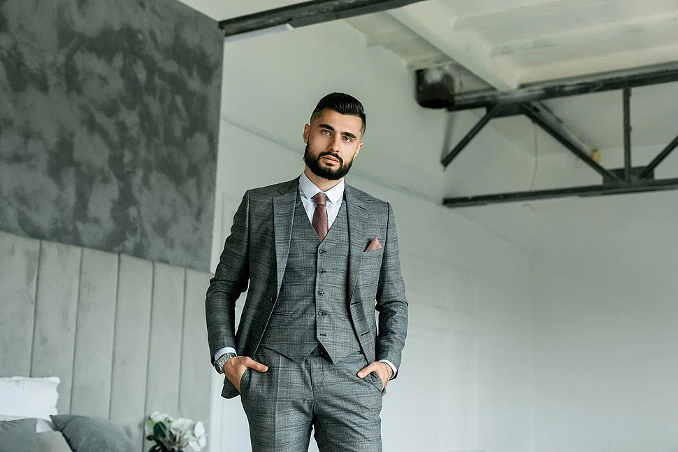 Мужской классический костюм в английском стиле