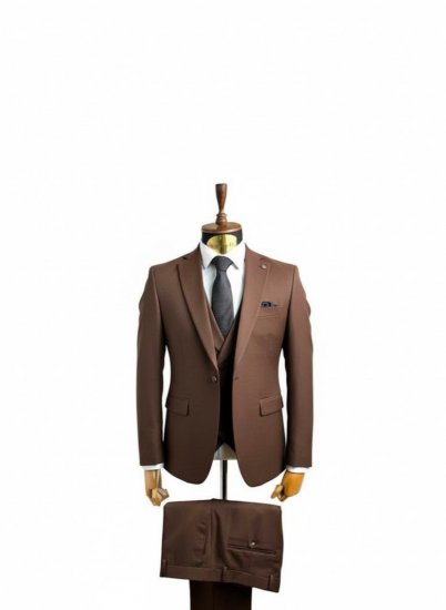 Костюм MAZALTOVMAN 3-ка Premium Коричневый
