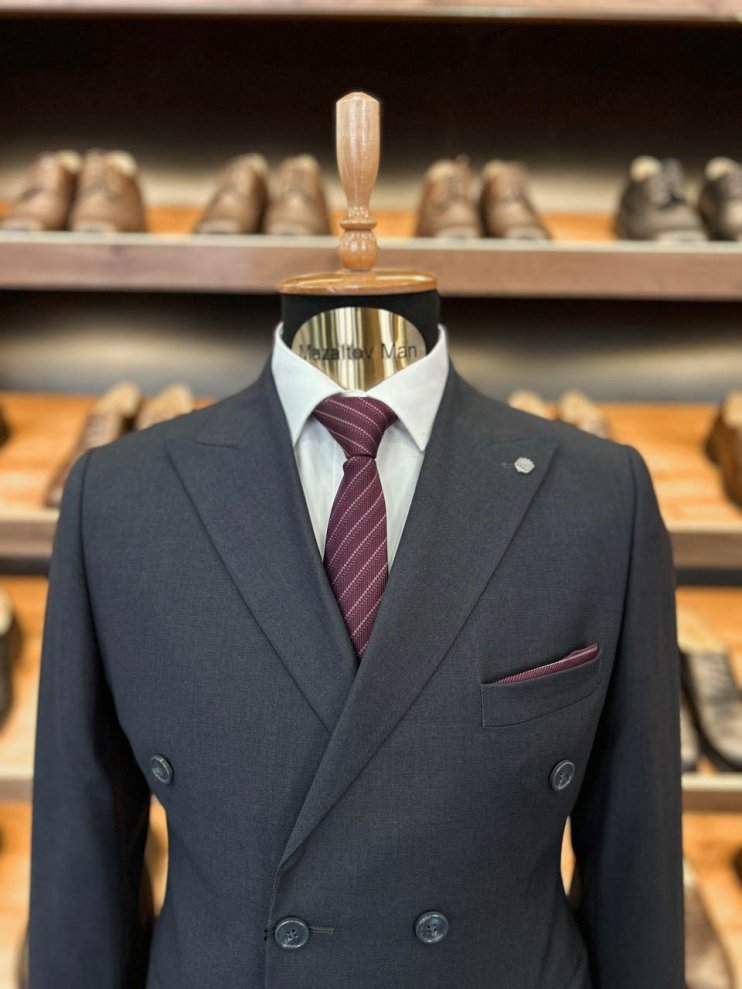 Костюм MIR 2-ка Двубортный Серый