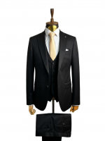 Костюм MAZALTOVMAN 3-ка Черный линейка премиум
