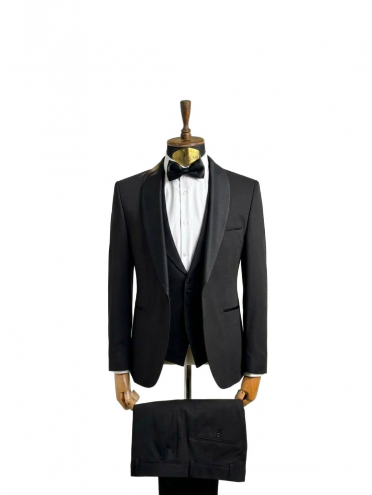 Смокинг MAZALTOVMAN 3-ка Premium Черный