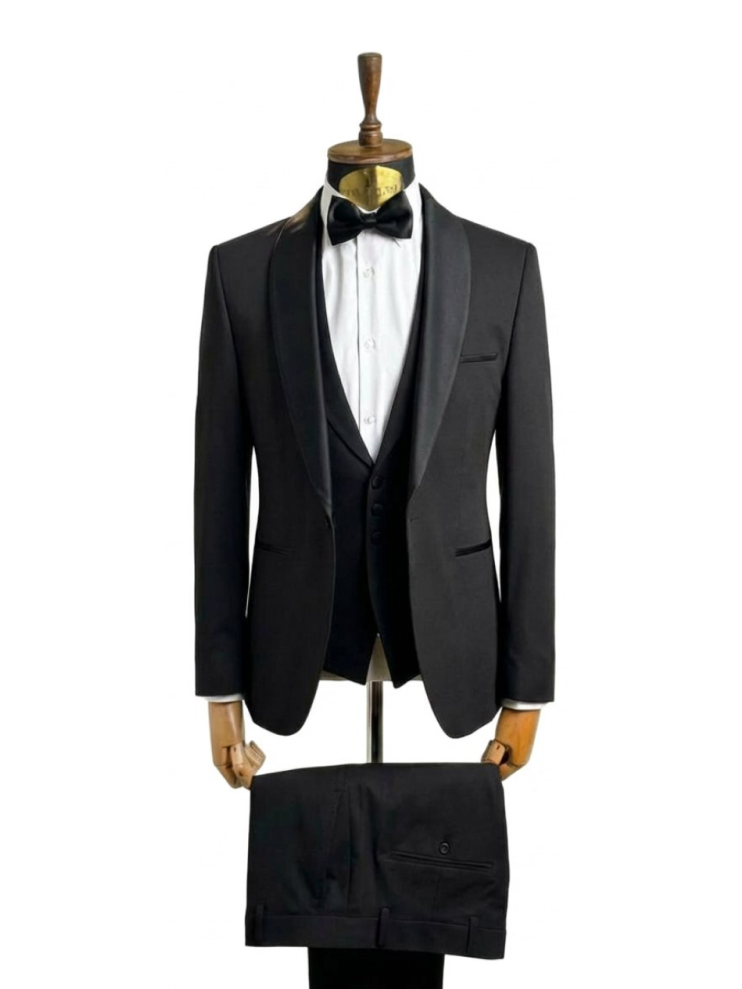 Смокинг MAZALTOVMAN 3-ка Premium Черный