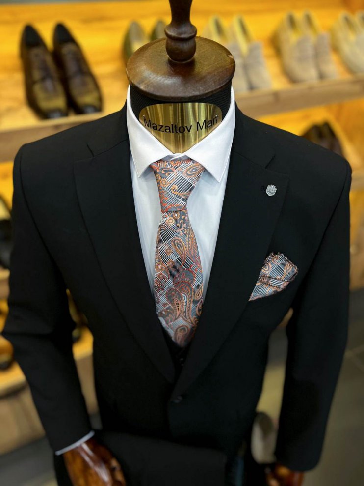 Костюм MAZALTOVMAN 3-ка Premium Черный