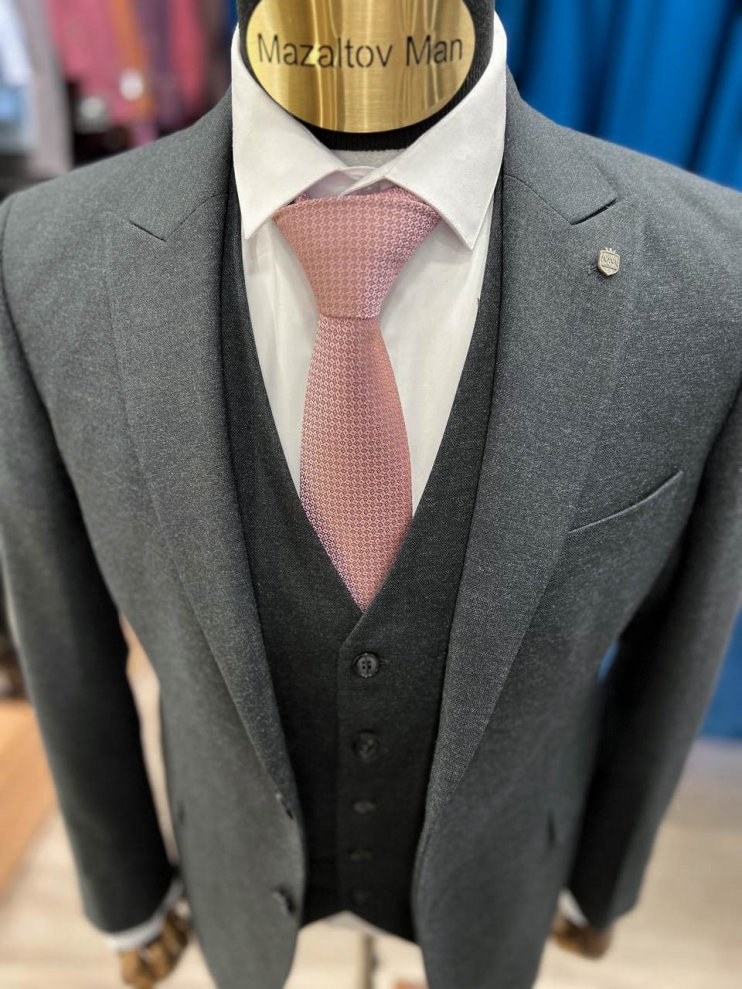 Костюм EMR 3-ка Серый фактурный