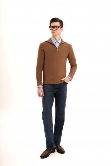 Джемпер MAS Терракотовый