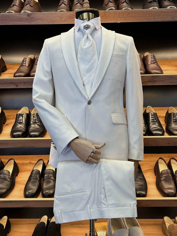 Смокинг MAZALTOVMAN 3-ка Premium Айвори