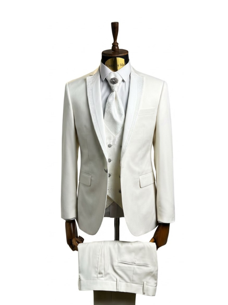 Смокинг MAZALTOVMAN 3-ка Premium Айвори