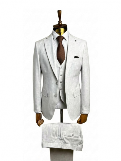 Костюм MAZALTOVMAN 3-ка Premium Светло-серый
