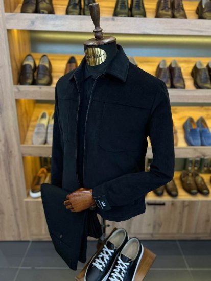 Куртка MAZALTOVMAN Premium Черная вельветовая