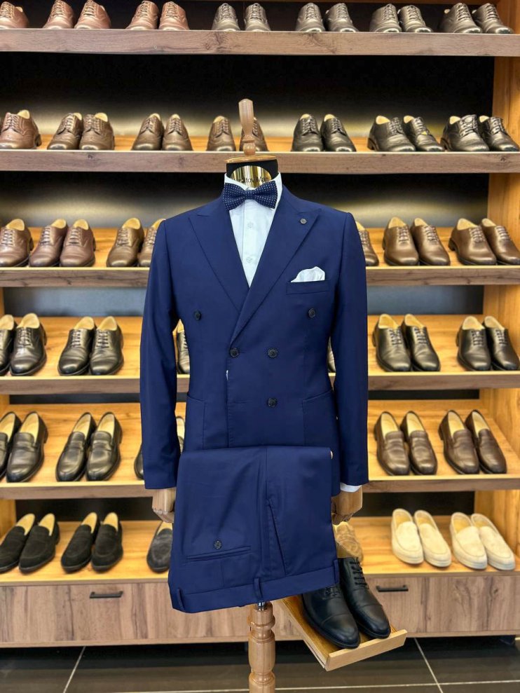 Костюм MIR 2-ка двубортный Синий