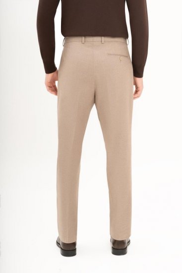 Брюки DIR Песочные фактурные